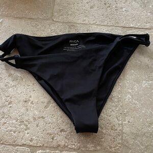 RVCA women’s black bikini, bottom size medium